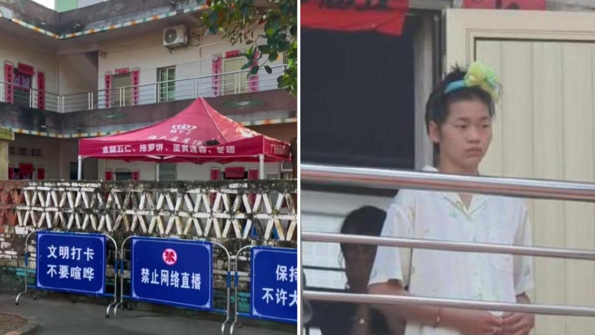 「出來打招呼啊」全紅嬋老家每天遭包圍 怒擺拒馬禁直播喧嘩