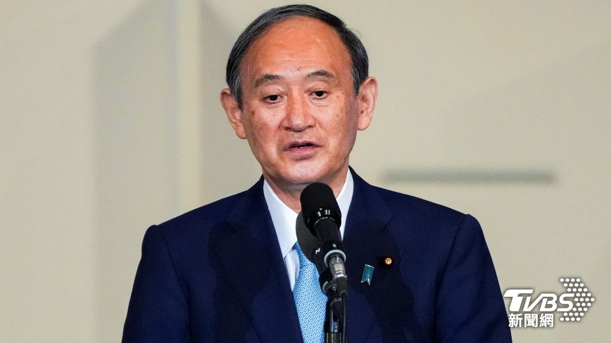 前日本首相菅義偉。(圖／達志影像路透社)