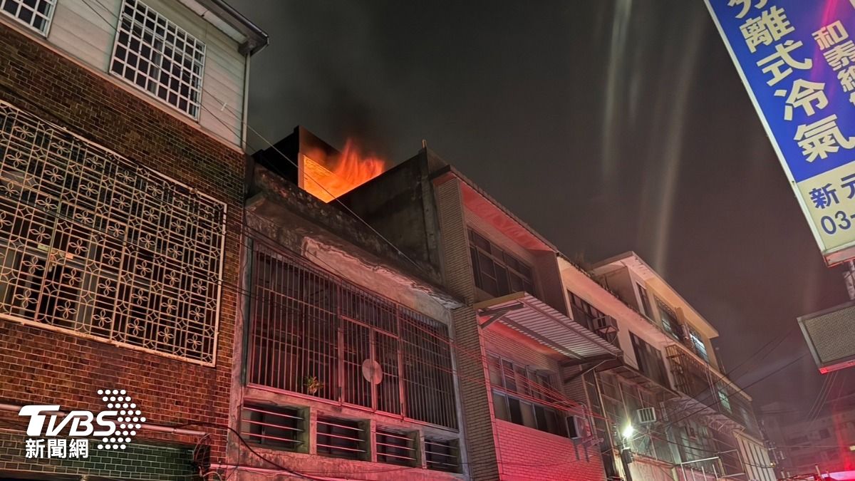 中秋前遇死劫！新竹4層樓民宅火警　6旬翁困屋內燒成焦屍