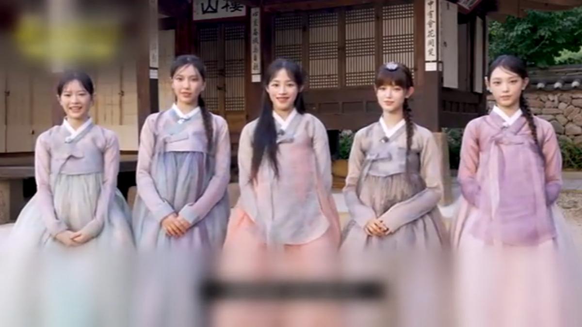慶中秋!NewJeans套韓服、幻藍小熊入境隨俗「雙語祝福」 宋慧喬米蘭開工了