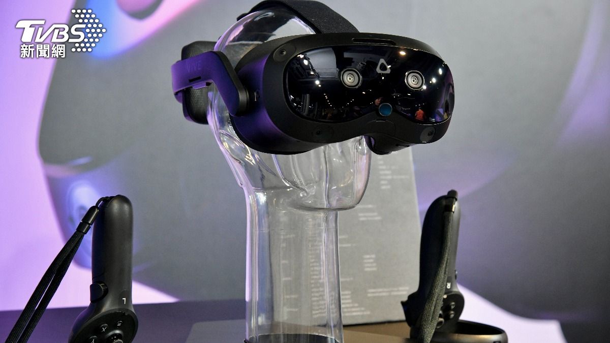 VIVE Focus Vision 上市。(圖/胡瑞麒攝)