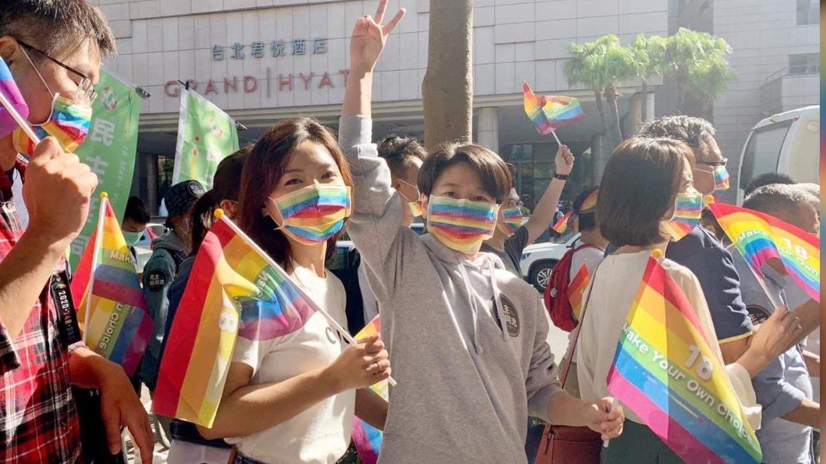 吳沛憶曬出和許家蓓的合照。(圖/翻攝自吳沛憶臉書)