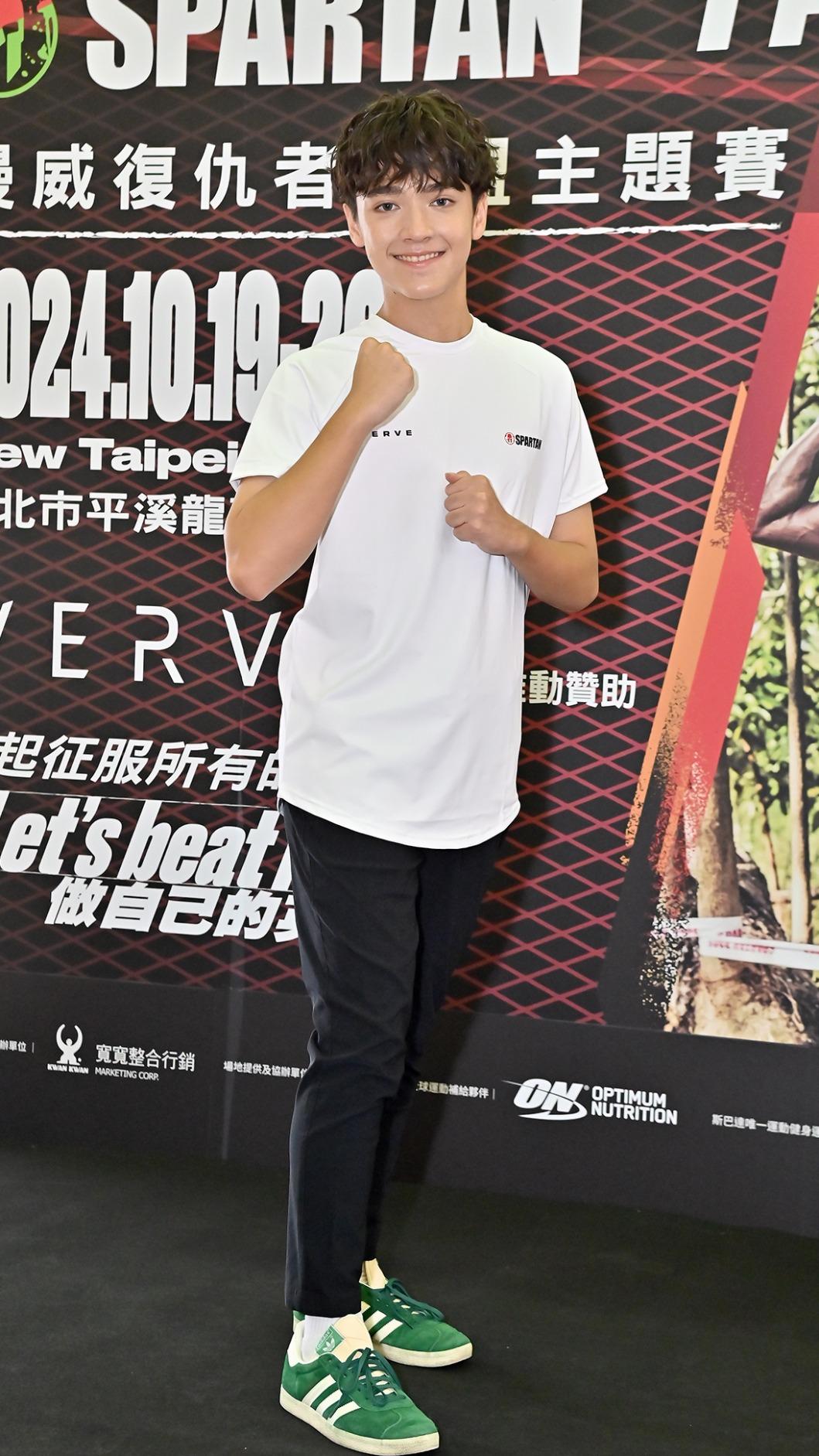 Dylan是帥氣的台瑞混血兒。(圖/寬寬整合行銷提供)