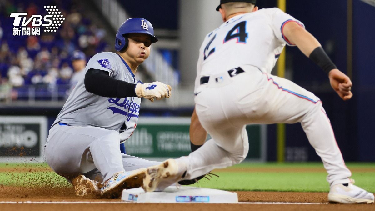 大谷翔平單場2盜、雙響砲。(圖/達志影像路透社)