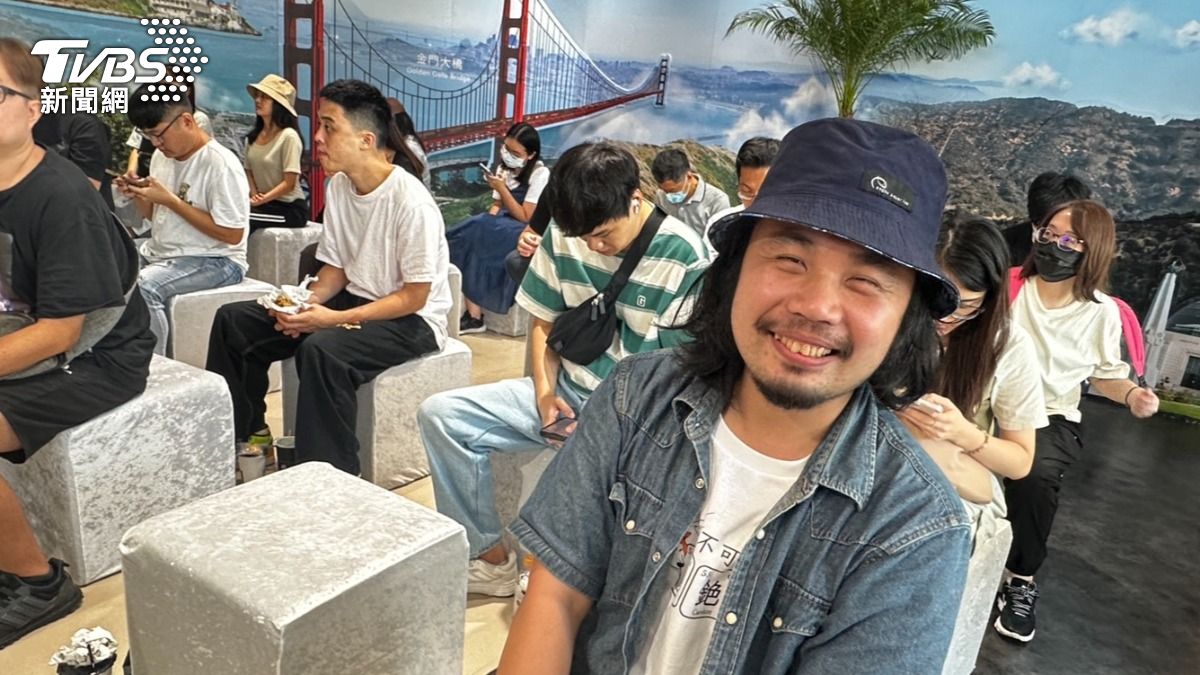 頭香北衝騎機車6小時。(圖/陳昫蓁攝)