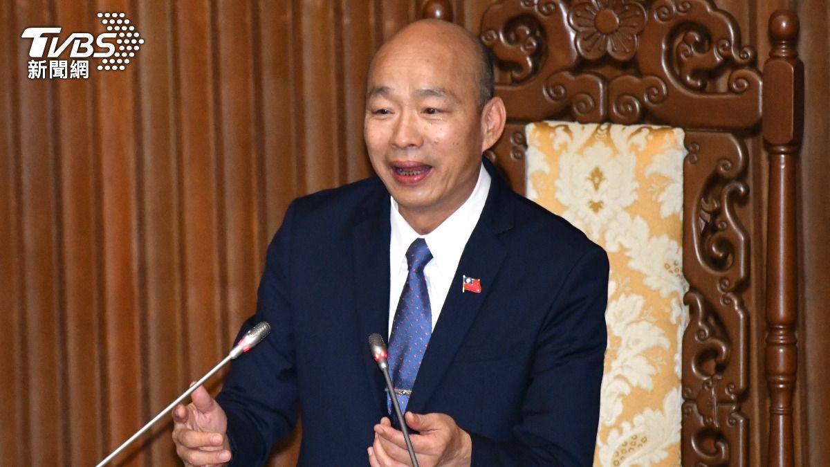 立法院長韓國瑜。(圖/胡瑞麒攝)