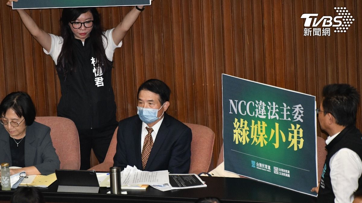 NCC代理主委翁柏宗也列席。(圖/胡瑞麒攝)