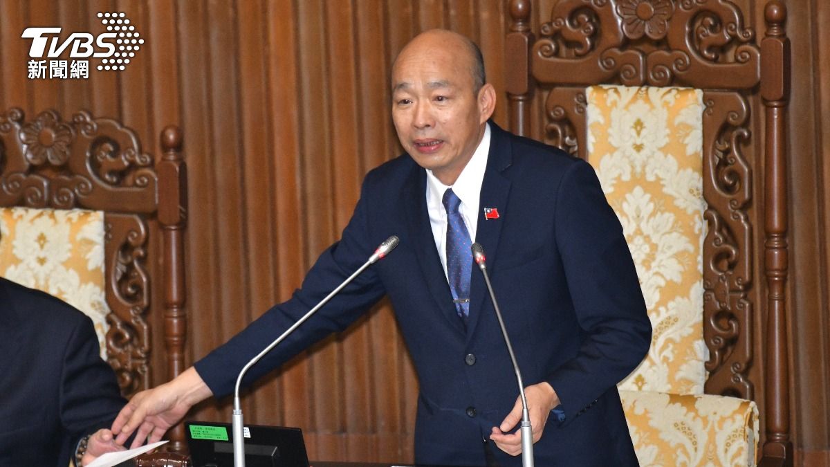 韓國瑜緊急「宣布休息」!不甩黃國昌 裁示:不處理民眾黨團提案