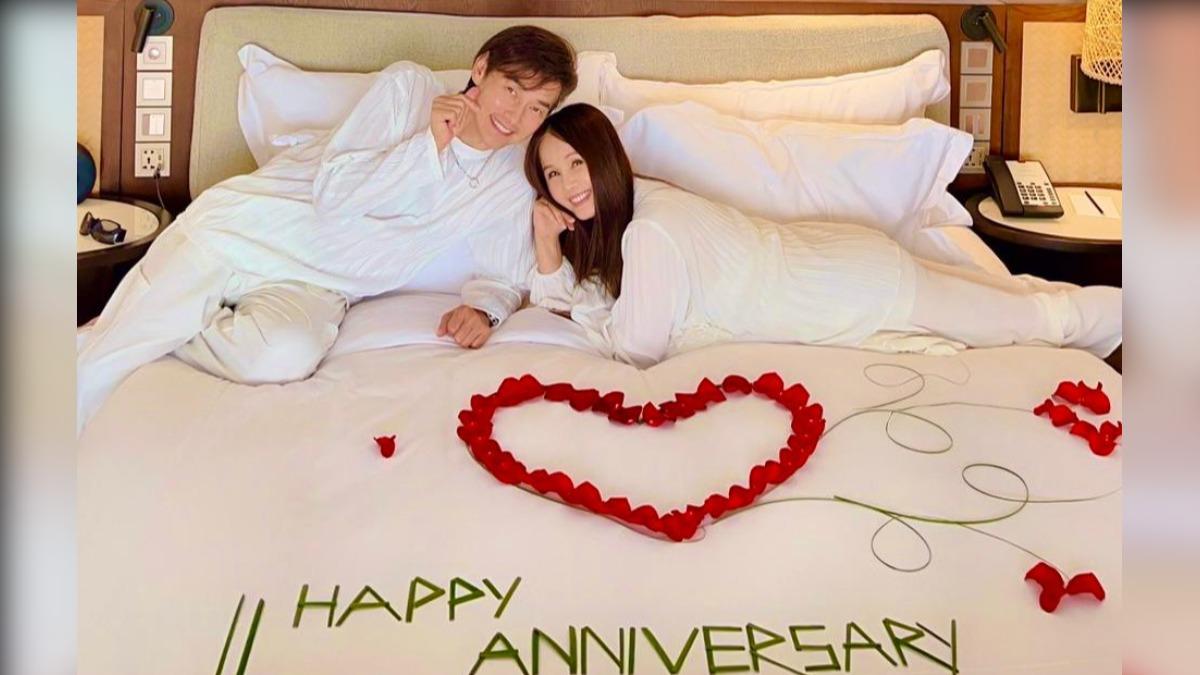 包偉銘今年送給老婆的驚喜禮物是「承諾」。(圖/翰森娛樂提供)