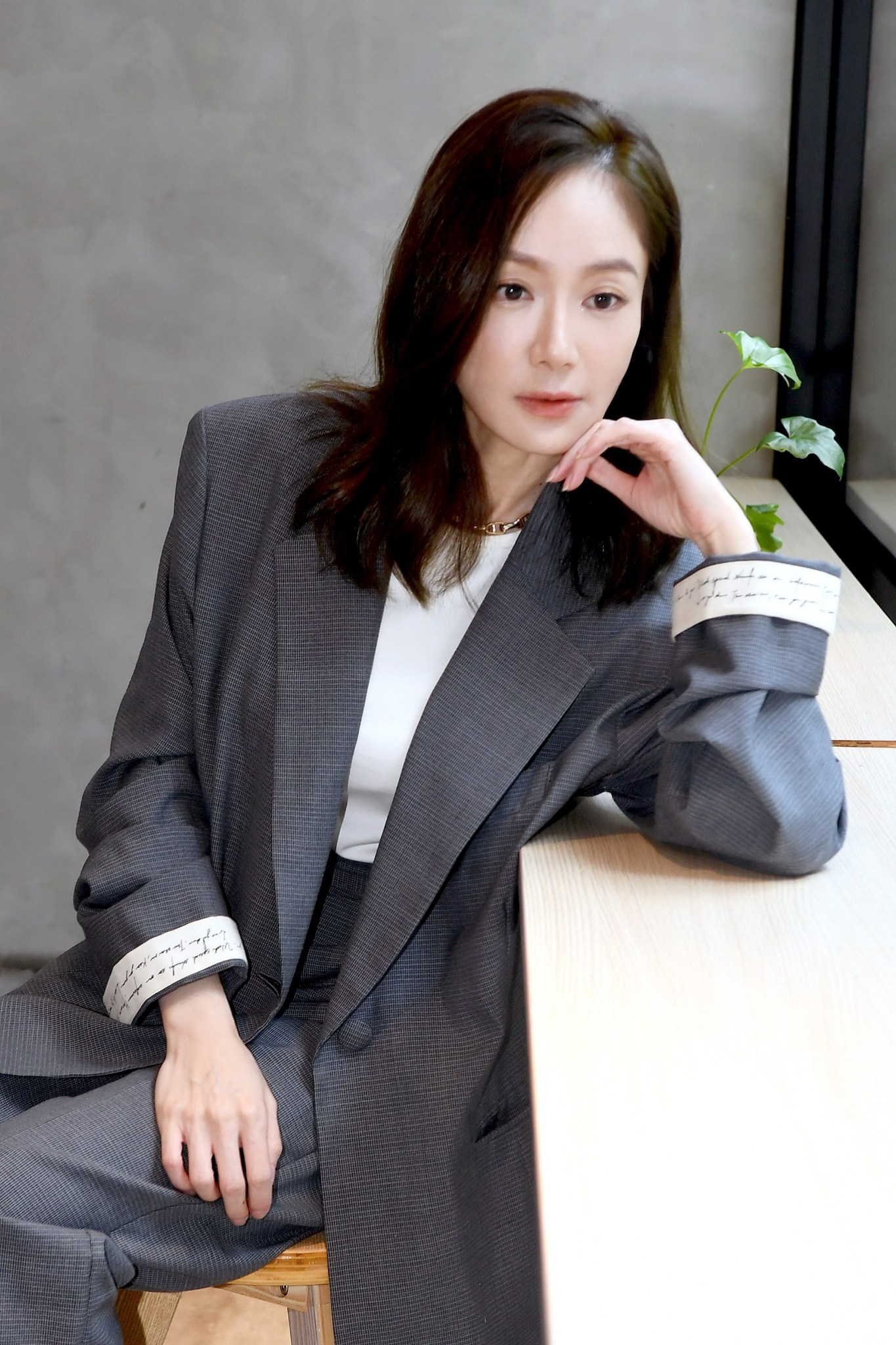 尹馨堅決不交往圈內人。(圖/華視提供)
