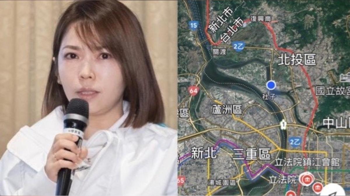 怨塞車一路紅!陳智菡錯看地圖糗了 網瘋朝聖:大嬸,那是捷運