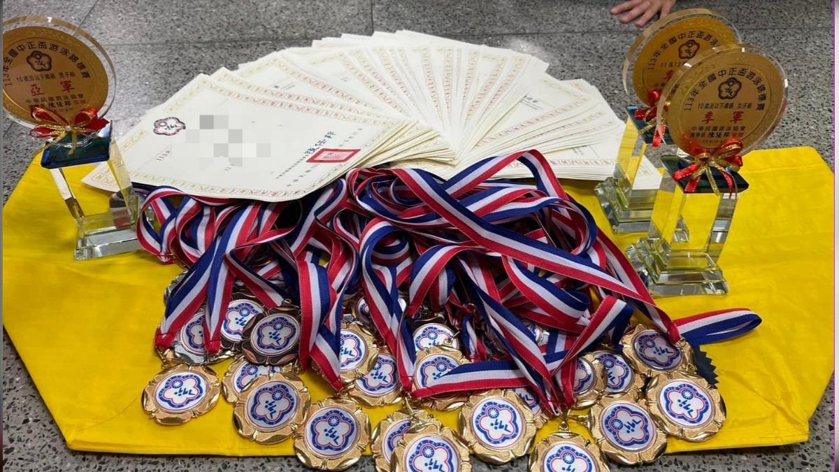 泰和國小游泳隊是台灣知名的游泳名校。（圖／翻攝自彰化縣泰和國小彰泰國中游泳隊臉書）