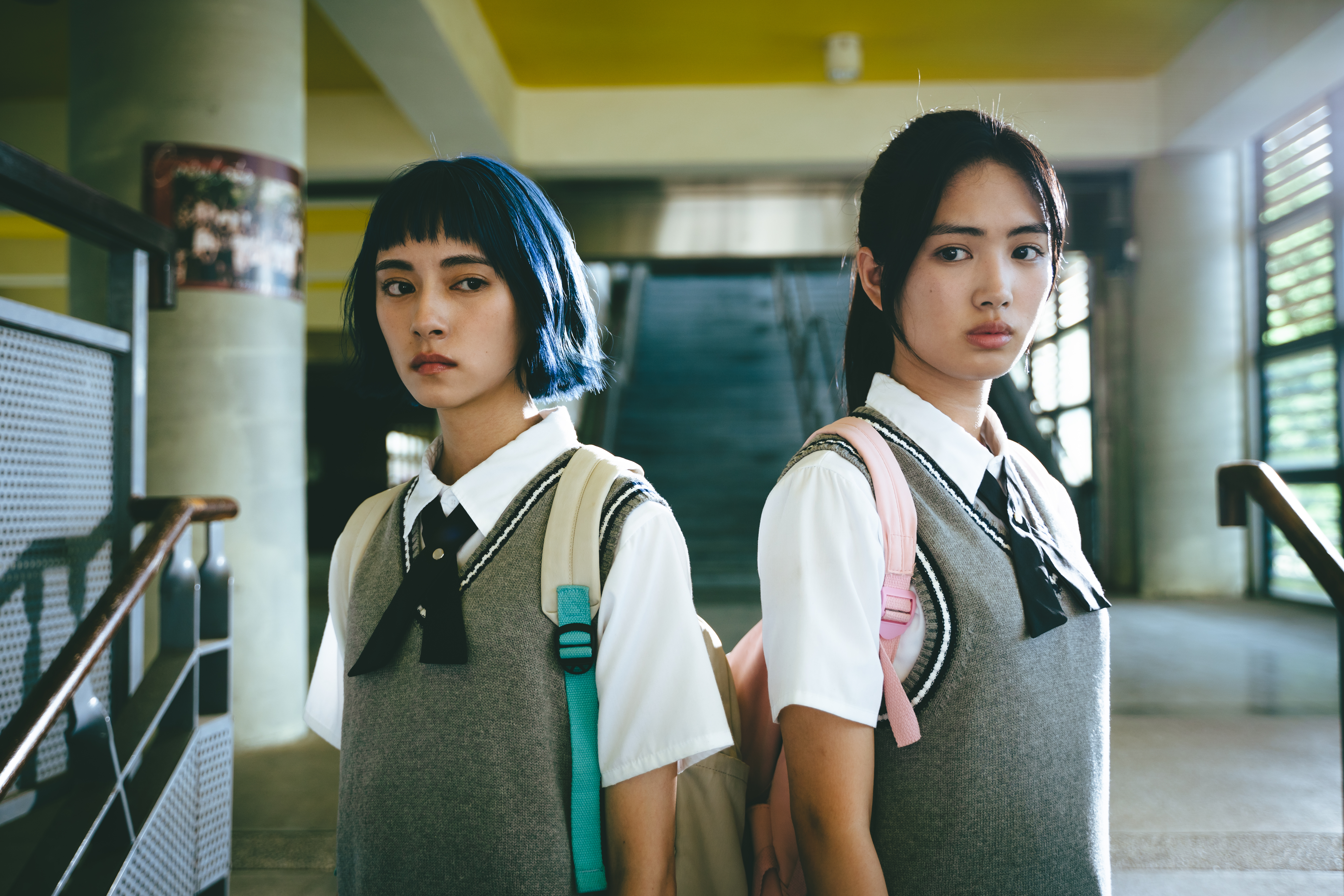 雷嘉汭（右）、鄭宇恩殺青後感情更好。（圖／CATCHPLAY+提供）