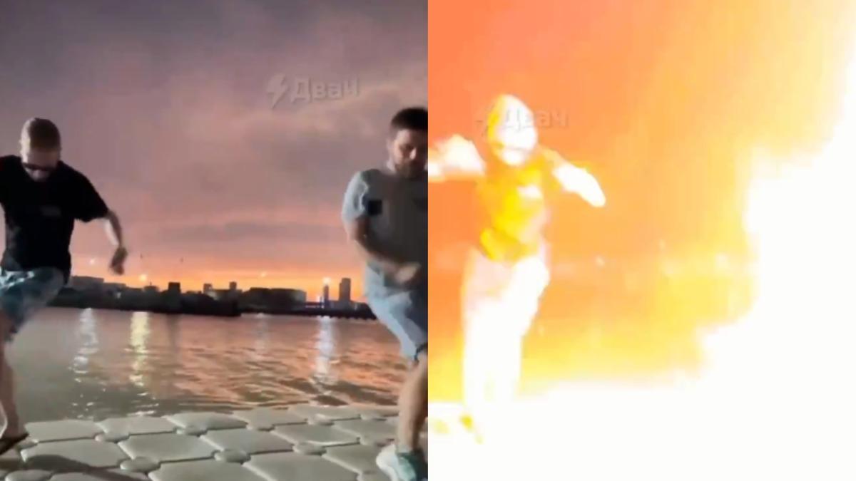 有片／雨夜跳舞「被雷劈」恐怖畫面曝　俄男奇蹟存活：宛如地獄