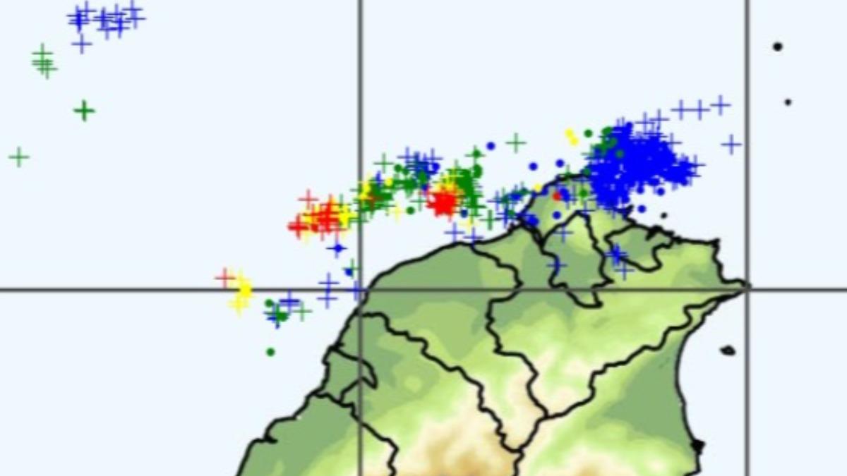 天氣/北北基桃「密集閃電圖曝」!專家示警3區小心 雷雨一路下到明天
