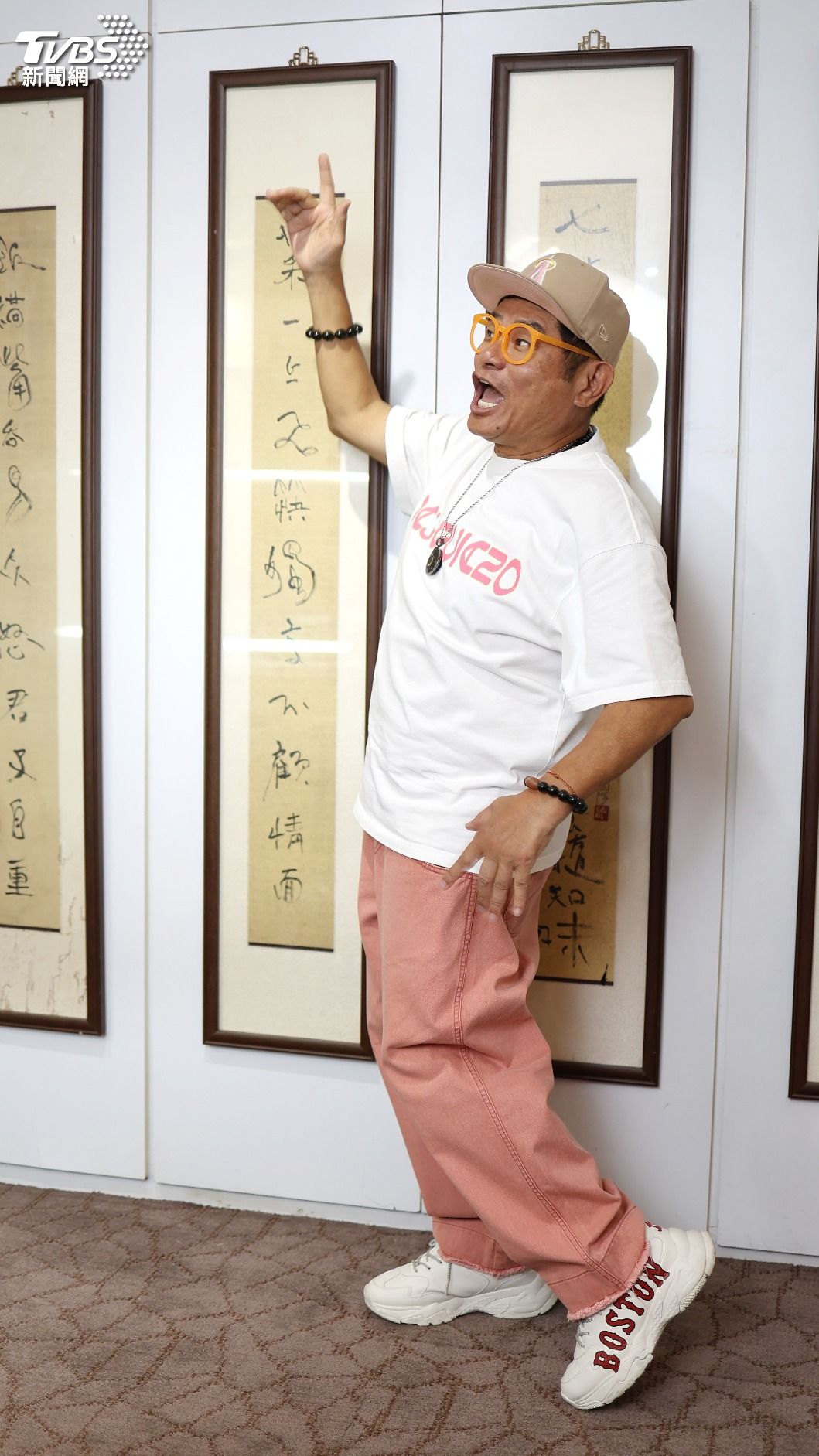 許效舜天生就具有喜感,爸爸也認為他繼續在電視上帶給大家歡樂較好。(圖/張哲鳴攝)