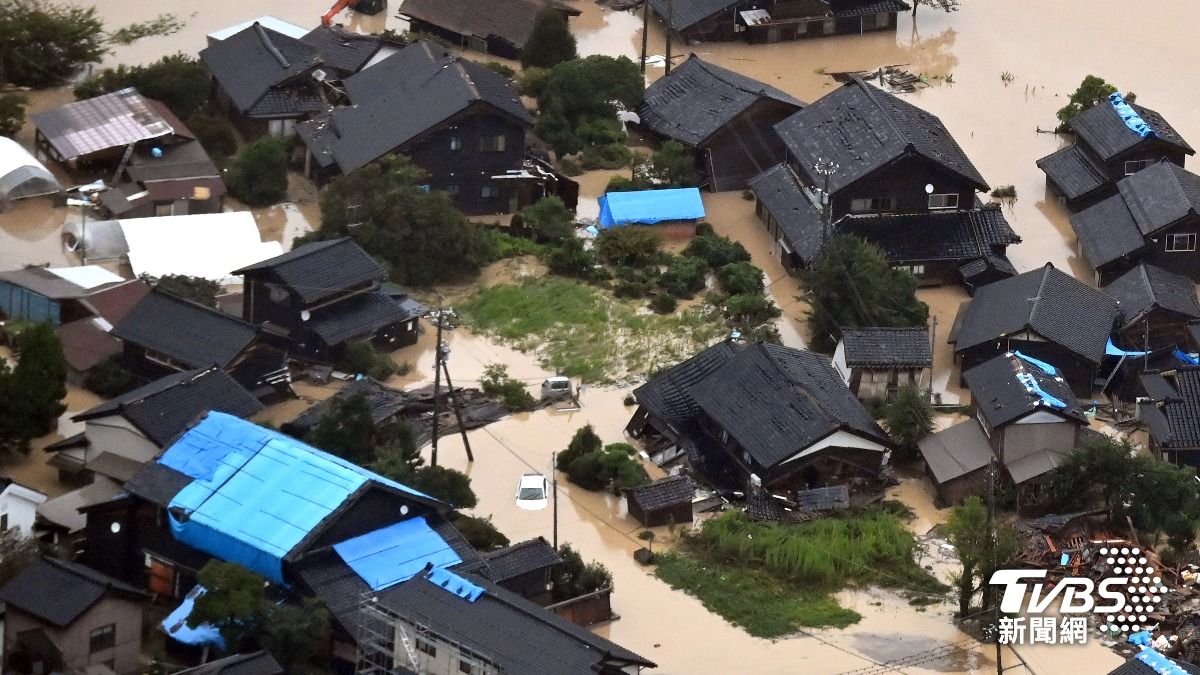 破降雨紀錄!日本石川縣「大雨特報」 氣象廳籲最高級警戒