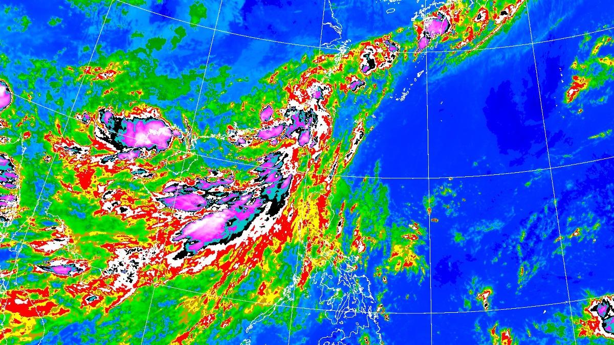 天氣／熱帶低壓特報！留意8-10級強陣風　9縣市豪大雨