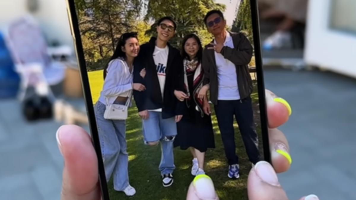 小吳友人恩如(左一)愛馬仕包包不翼而飛。(圖/翻攝自見習網美小吳YouTube)