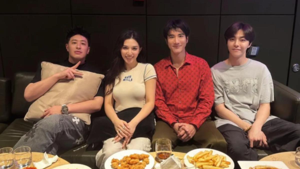 王力宏陪吃潘瑋柏！中間驚夾「超兇妹子」　她認：大家都餓了