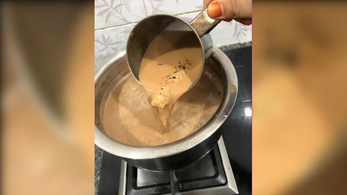 卡維透露「早期我1天賣不到100杯,但現在我們每天可以賣2000到3000杯不等」。(圖/翻攝自詩華日報)