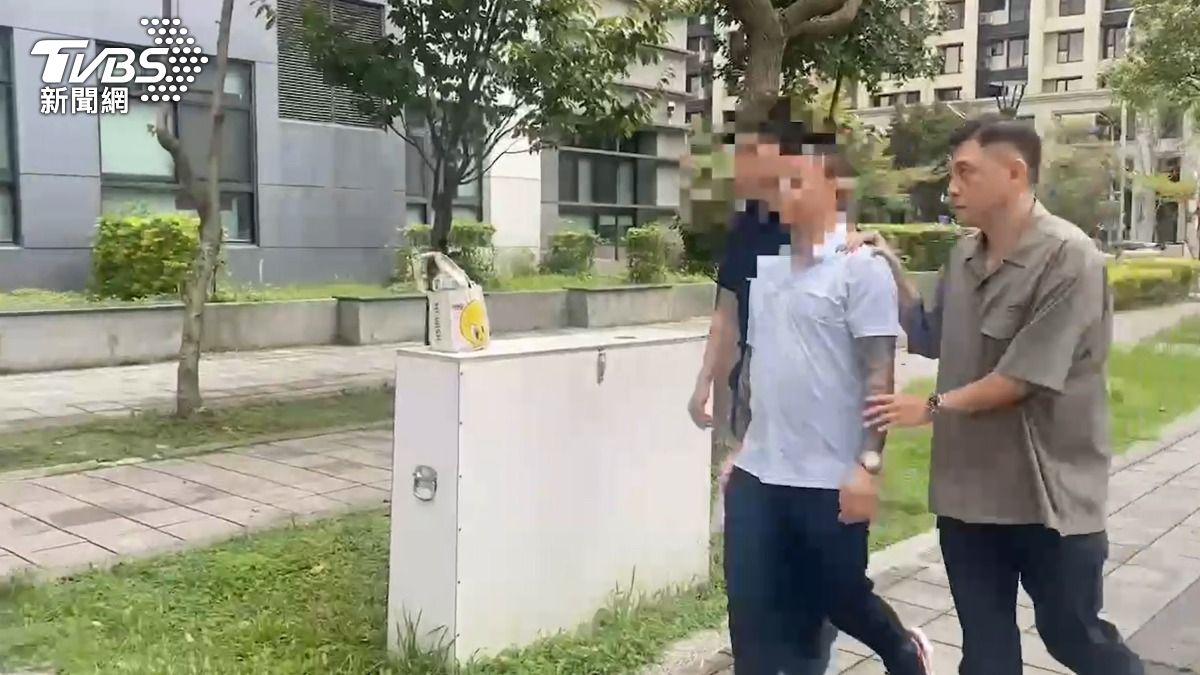 陳姓男子被警方帶回偵辦。(圖/TVBS資料照)