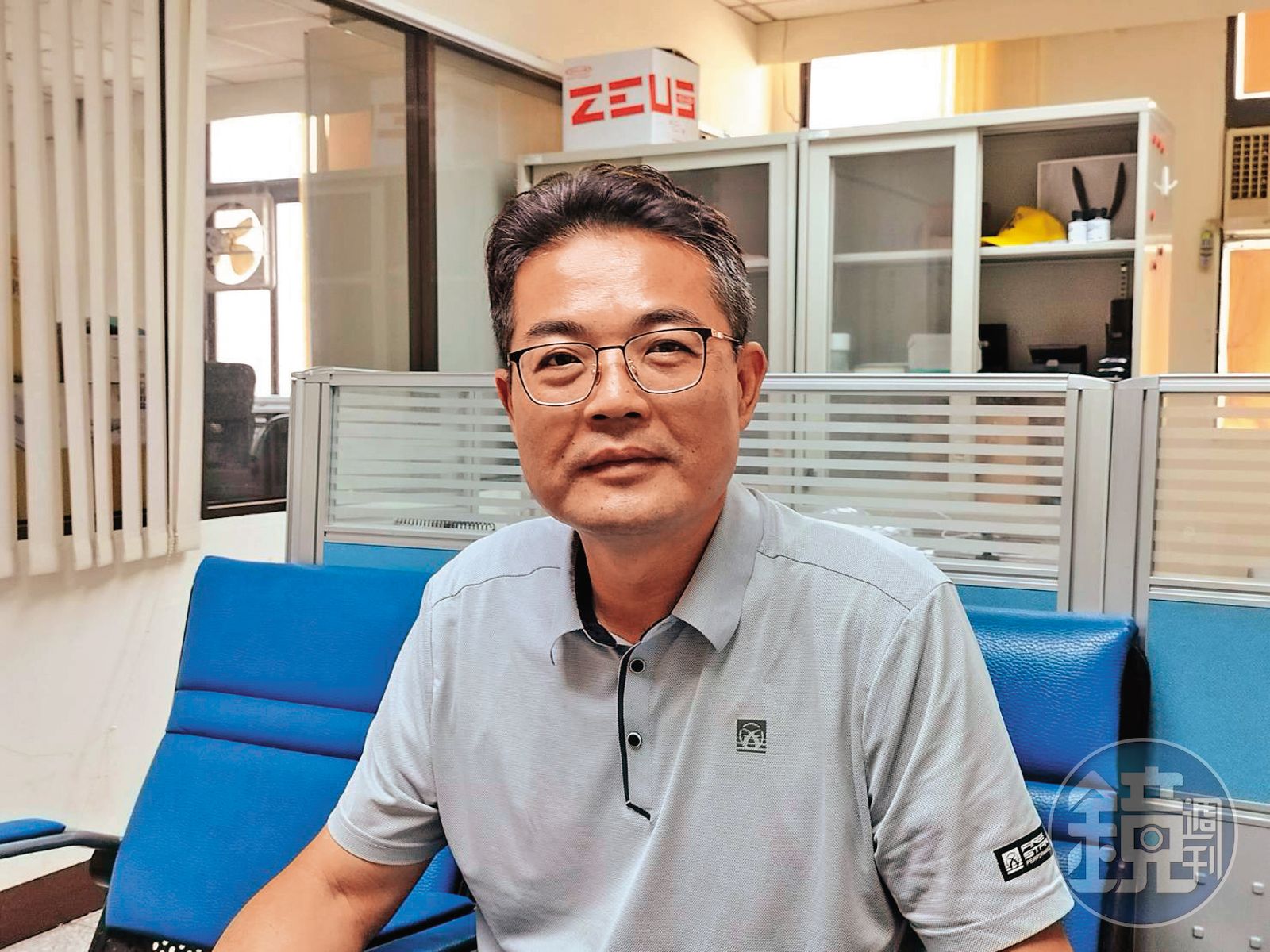 承辦警官林宏霖（圖）表示，陳信凱非常狡猾，偵訊過程就像擠牙膏。（圖／林慶祥攝）