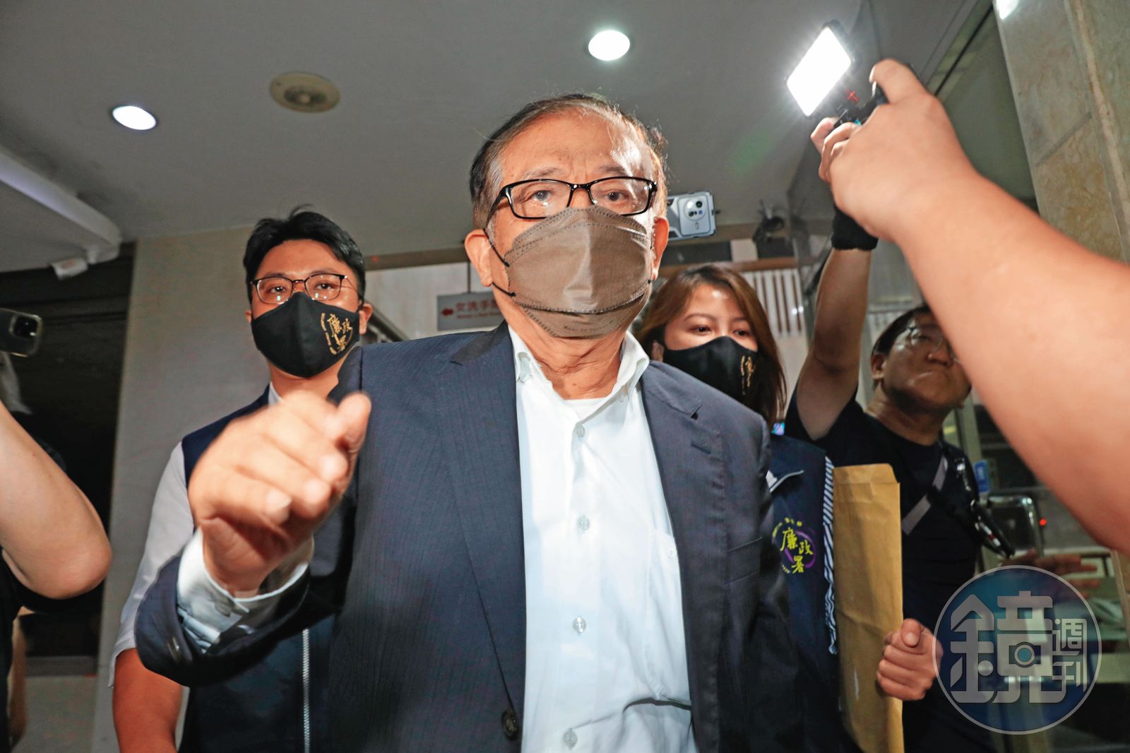 京華城董事長陳玉坤(圖)是沈慶京倚重的左右手,檢方懷疑他是行賄案的共犯,訊後諭知1,200萬元交保。(圖/鏡週刊提供)