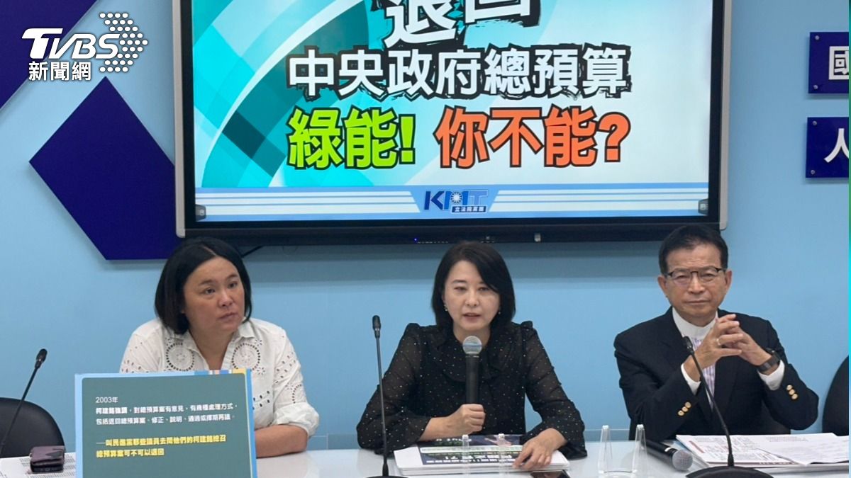 「民進黨專利?」綠不滿總預算被退回 藍:別忘記賴清德也提過
