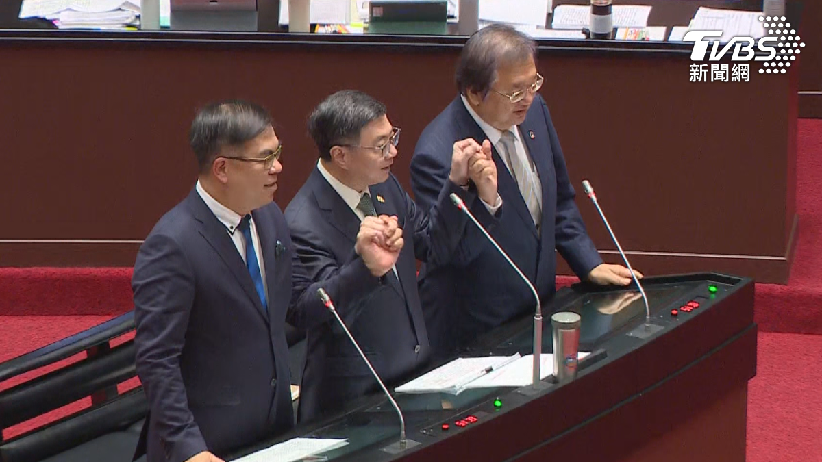 牽手邱泰源、彭啟明大和解！卓榮泰斥跟總統告御狀「相當不當」