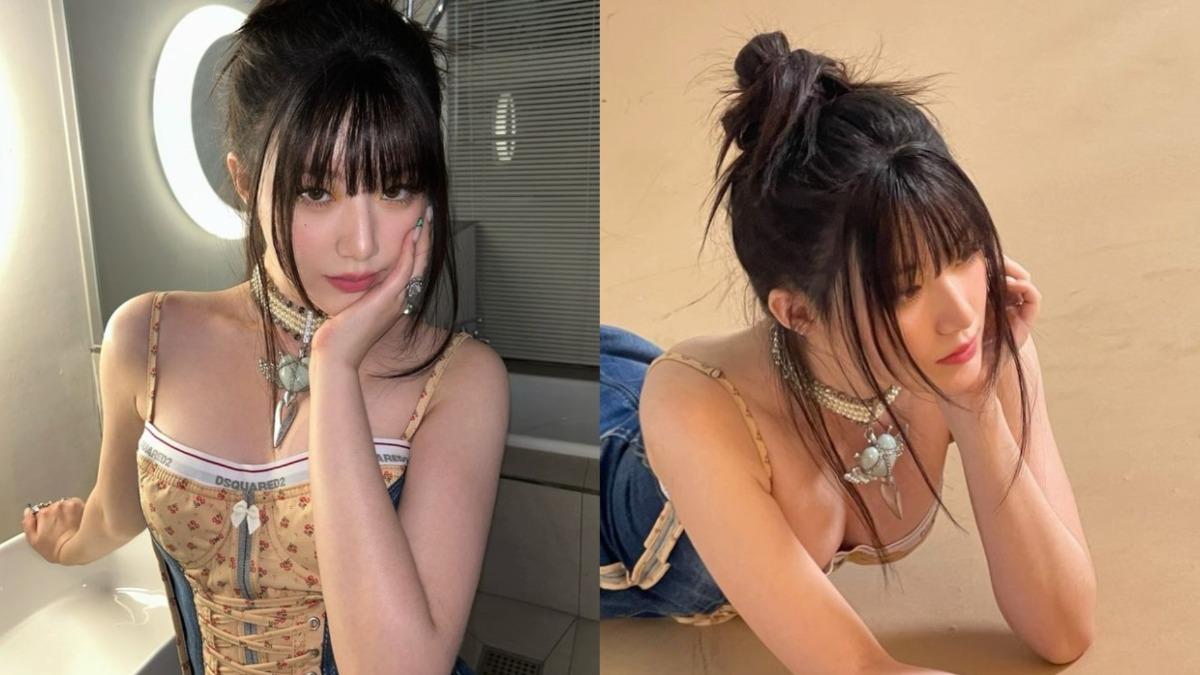 舒華罕曬「事業線辣照」！趴地擋不住　粉絲暴動：葉保守去哪了