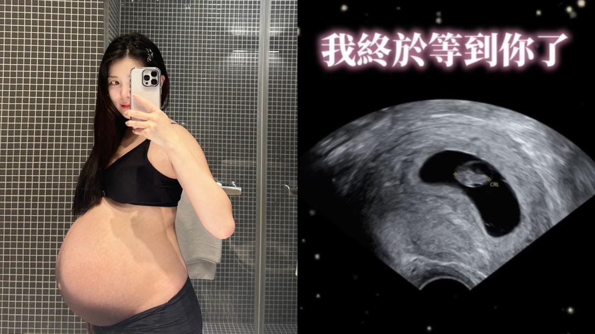 瑀熙先前曾透露過自己的體質難受孕，求子整整一年。（圖／翻攝自瑀熙臉書）