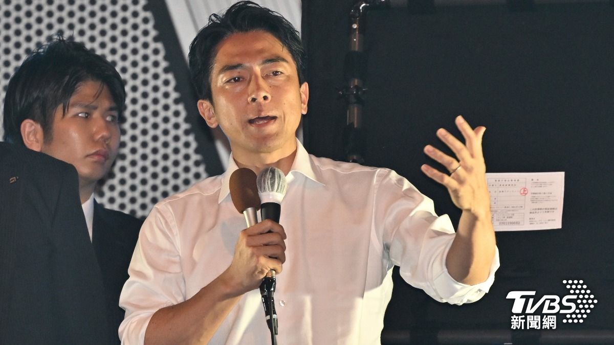 政治金童、前環境大臣小泉進次郎。(圖/達志影像美聯社)