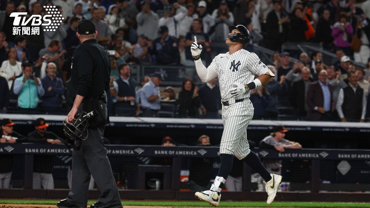 MLB/「法官」炸裂無用!本季第56轟出爐 洋基惜敗封王再等等
