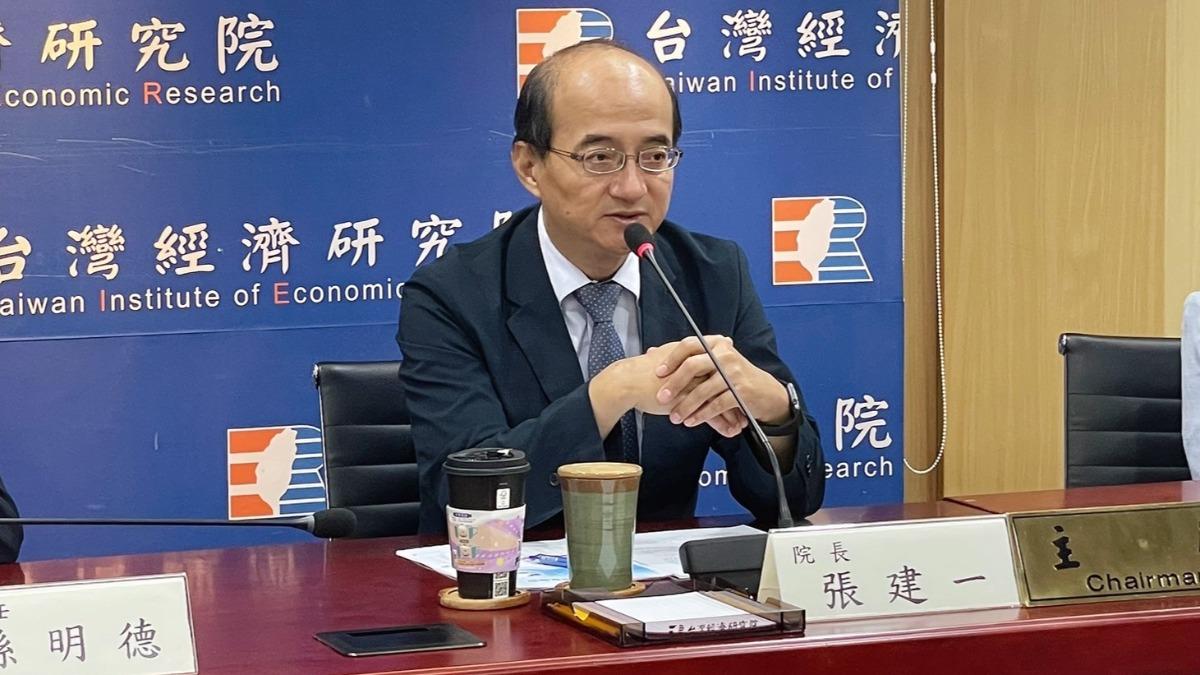 台經院所長張建一。(圖/台經院提供)