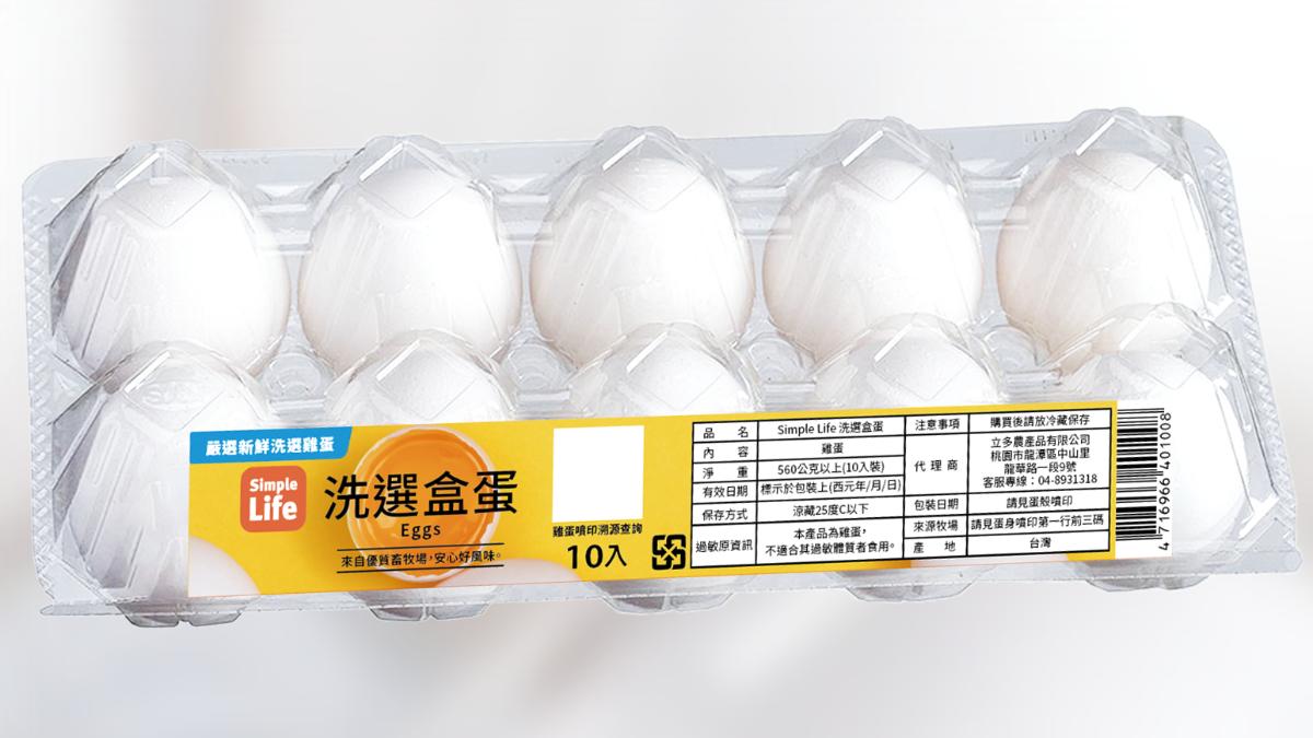 美廉社推出盒裝雞蛋優惠。（圖／業者提供）