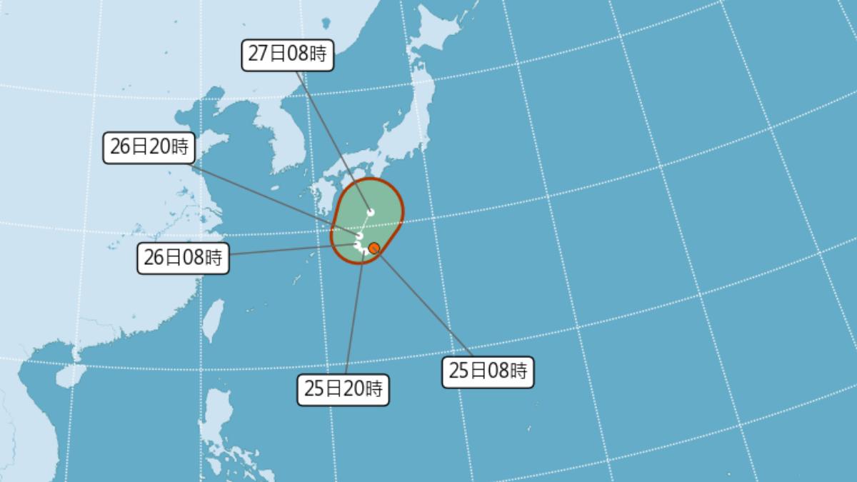 天氣/輕度颱風「西馬隆」生成 氣象署最新路徑曝光