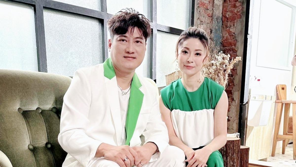 楊哲向公司大力爭取,終於如願和林姍合唱。(圖/豪記唱片提供)