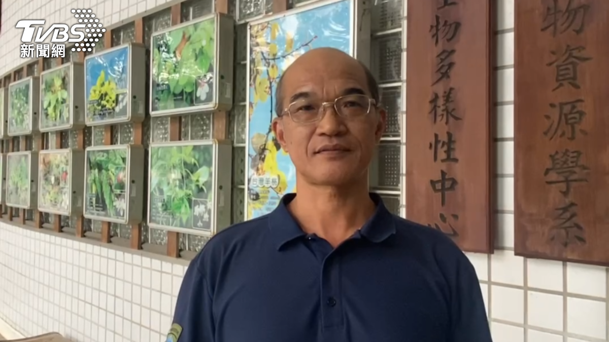 嘉義大學生物資源學系許富雄副教授。(圖/TVBS)