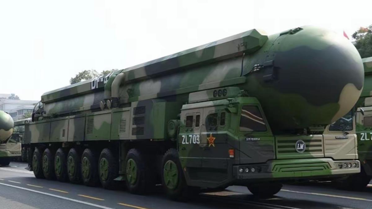 共軍今射洲際彈道飛彈 日本防衛省:彈頭疑墜夏威夷南方公海