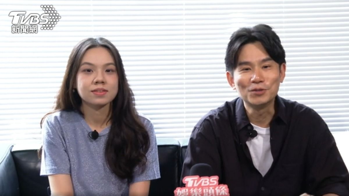 《有生之年》編劇杜政哲(右)、林晏如。(圖/TVBS)