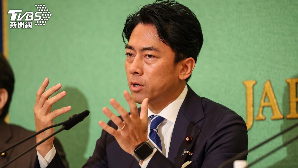 小泉進次郎將接棒農林水產大臣。(圖/達志影像美聯社)