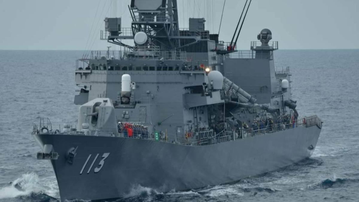 反制共機侵犯領空!日自衛隊護衛艦「首次通過台灣海峽」