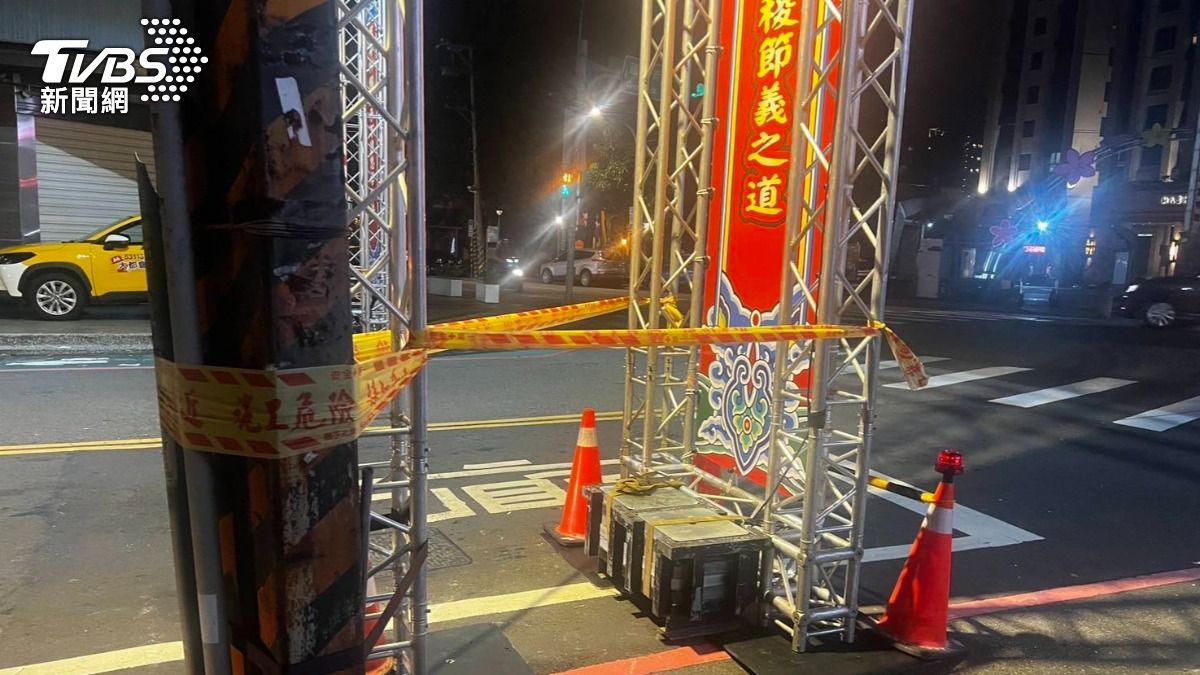 宮廟牌樓施工出意外!桃園27歲工人 「觸電」送醫亡