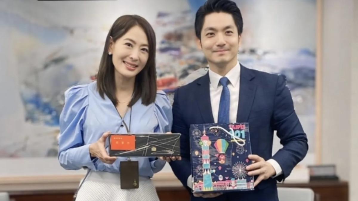 俊男美女組！賈永婕升格董座「會見蔣萬安」　私下交情曝光