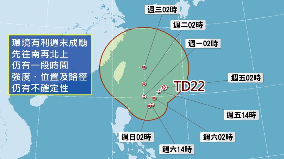 天氣/燕子颱風名字被搶?「山陀兒」最快明生成 恐發海警路徑曝光
