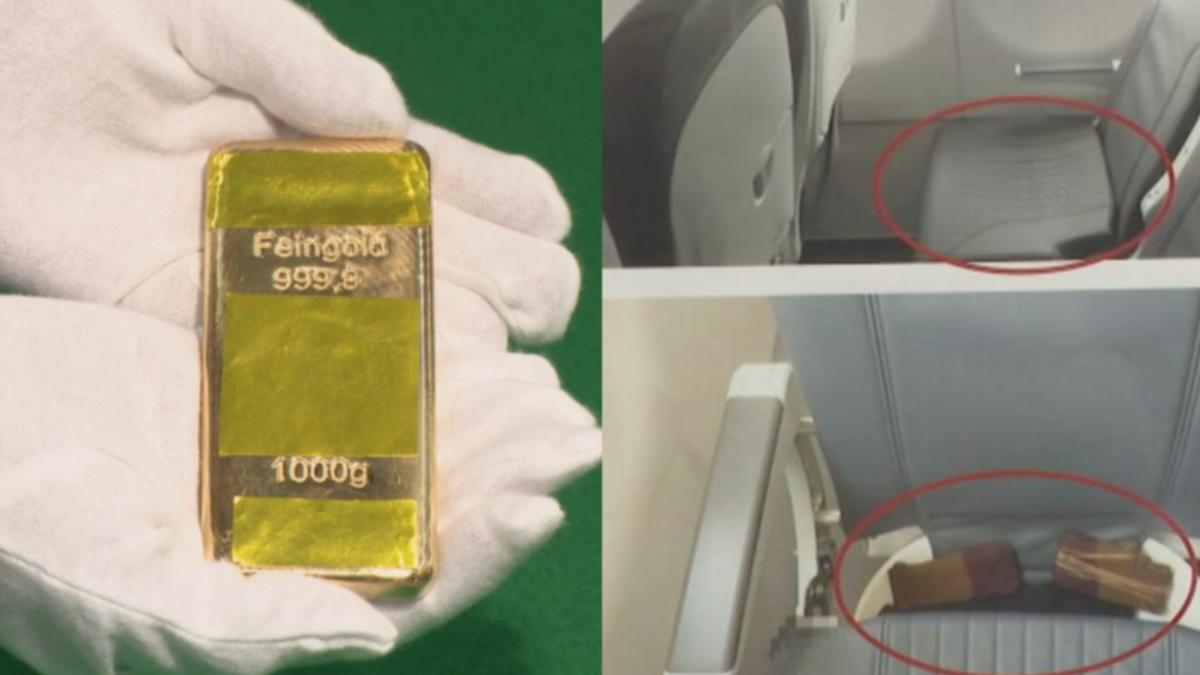 台灣搭飛機座位下藏「價值千萬黃金」 2韓籍男走私日本被捕