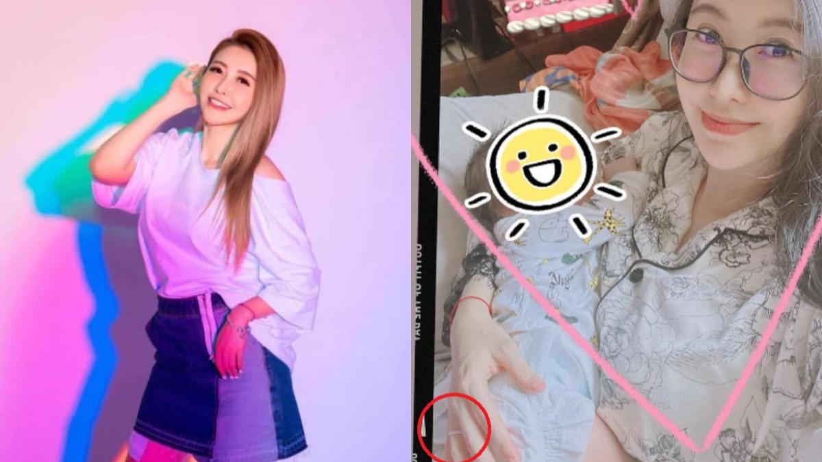 愷樂神隱4年多,難得公開近照就報喜當媽已婚,右手無名指更疑似被婚戒套牢。(圖/翻攝自愷樂IG)