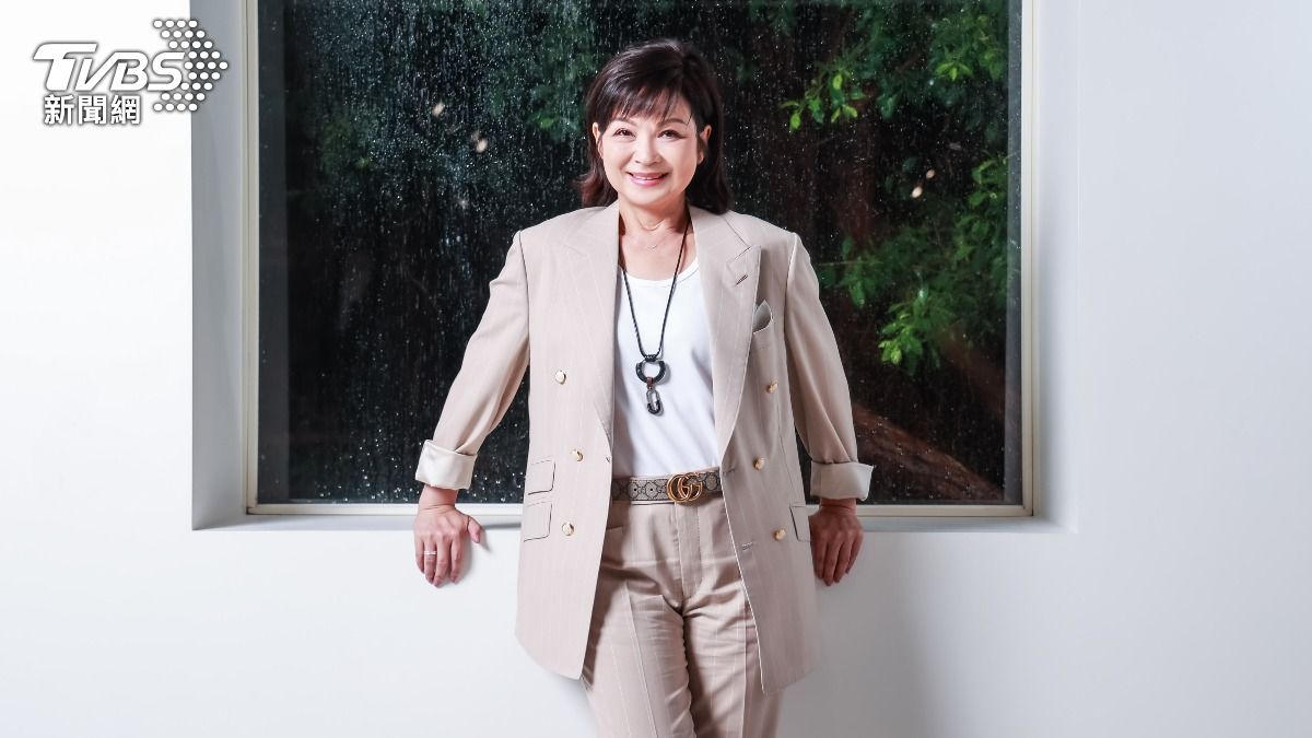 楊貴媚第四度角逐戲劇節目女主角獎。(圖/趙世平攝)