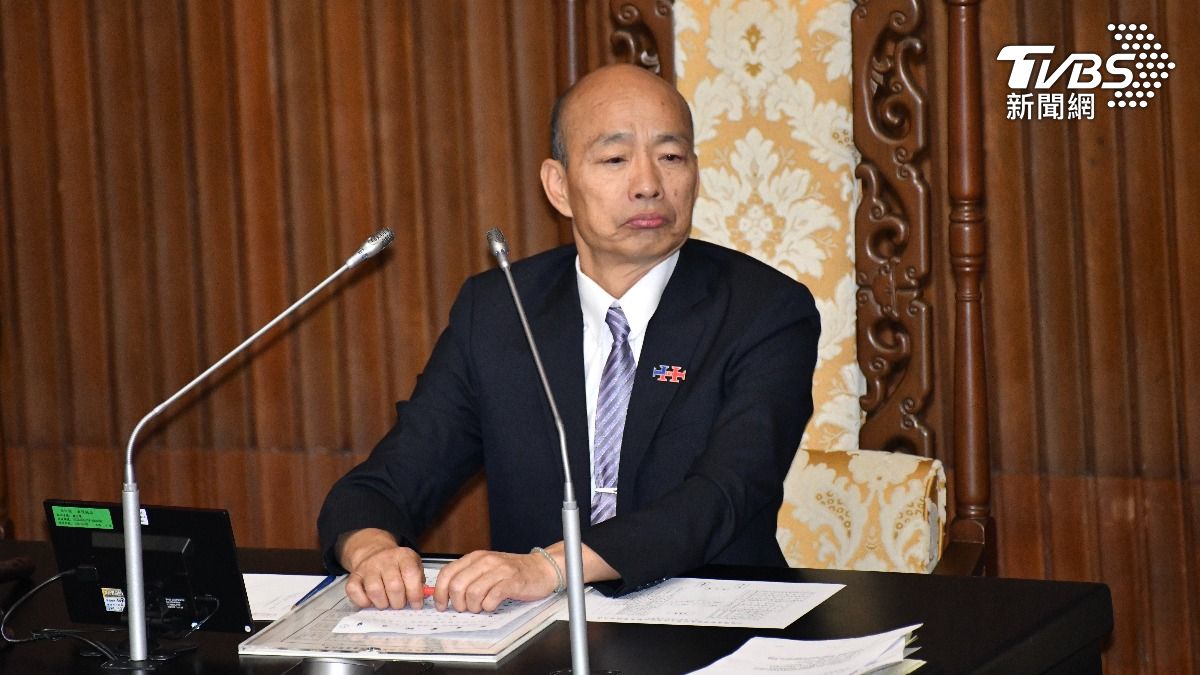 辣個男人參戰?傳藍中評委拱韓國瑜2025選黨主席